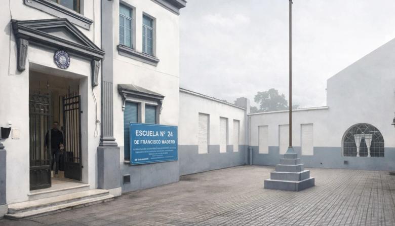 Vecinos de Francisco Madero se unen para reparar la Escuela N°24