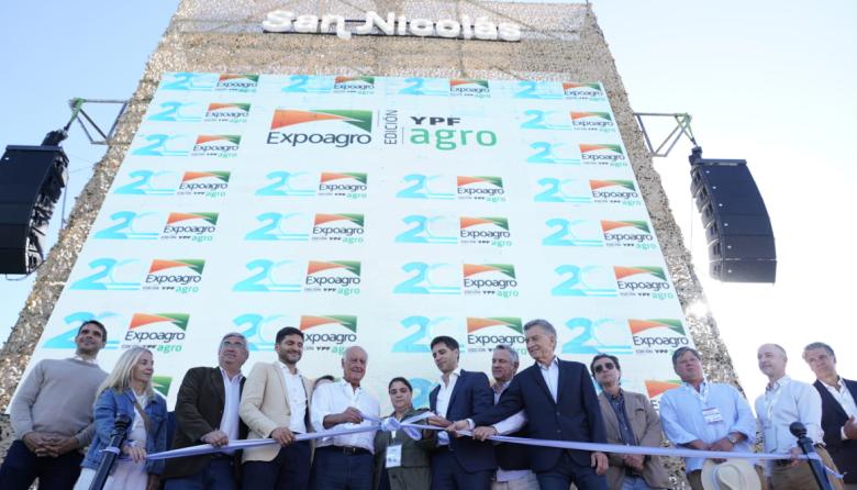 Expoagro inauguró su edición del 20° aniversario con récord de empresas