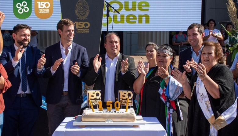 Trenque Lauquen celebró su aniversario 150 con un acto histórico en el centro