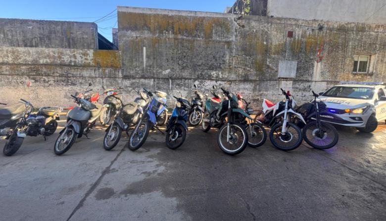 Secuestran 20 motocicletas en distintos operativos de tránsito en Pehuajó