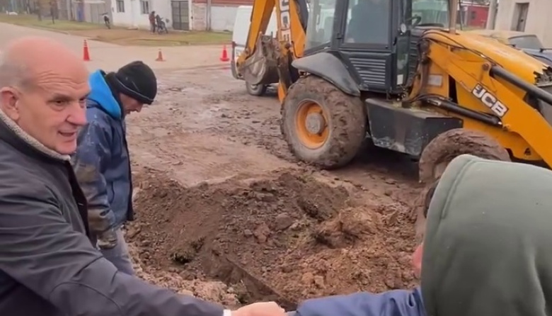 Avanzan nuevos trabajos de infraestructura en Pehuajó