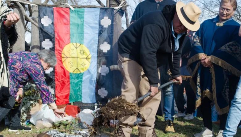 La bandera mapuche será izada en los actos oficiales de Olascoaga