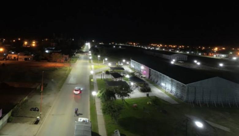 30 de Agosto: finalizó el recambio total de luminarias en el cuadro de Estación