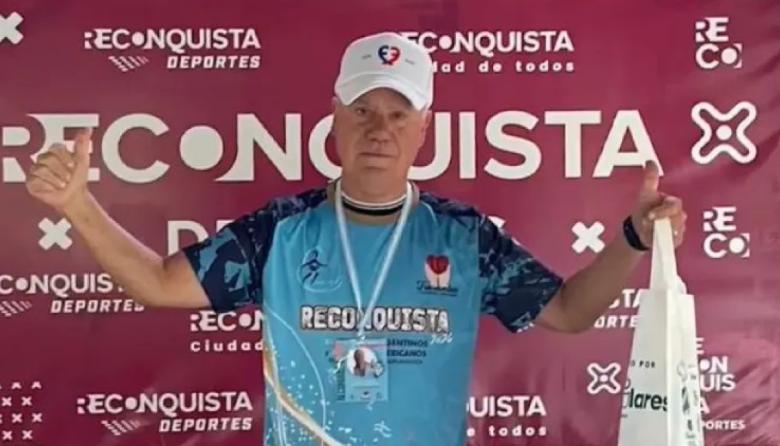 Deportista de O'Brien se consagró campeón de ciclismo para trasplantados