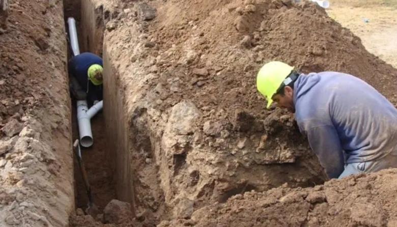 El Municipio avanza con el recambio de los colectores cloacales
