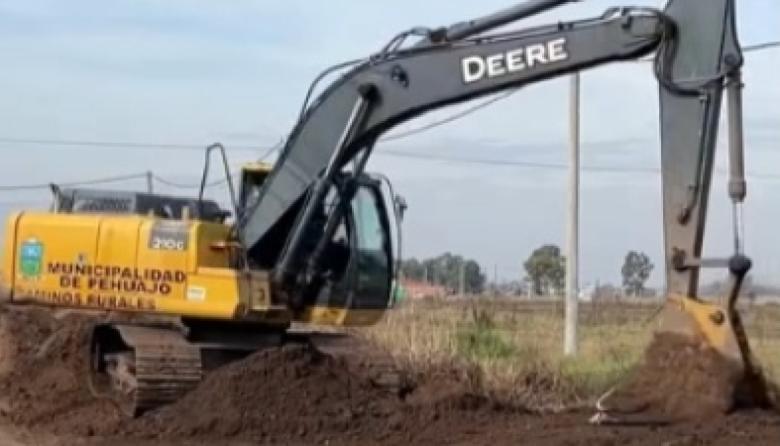 Obras preventivas: Zurro supervisó el funcionamiento del cuenco Pellegrini