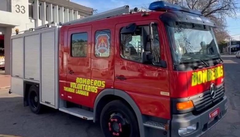 Los Bomberos Voluntarios sumaron una nueva unidad móvil