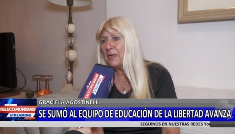 Graciela Agostinelli ex presidenta de la UCR confirmó su incorporación a La Libertad Avanza en Pehuajó