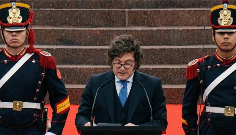 Milei apuntó a los "enemigos internos y externos” que enfrentan al Gobierno