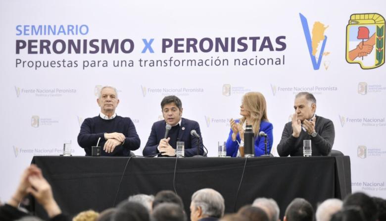 Mensaje para el PJ: Kicillof llamó a "recuperar la mirada innovadora”
