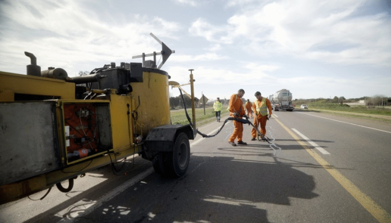 Vialidad Nacional supervisa los trabajos de puesta en valor en la Ruta Nacional 5