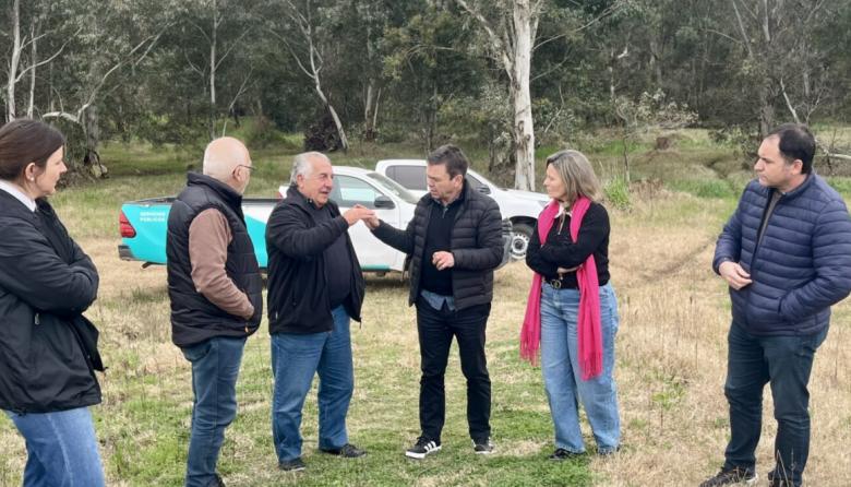 Técnicos del CEAMSE recorrieron el relleno sanitario y el basural a cielo abierto