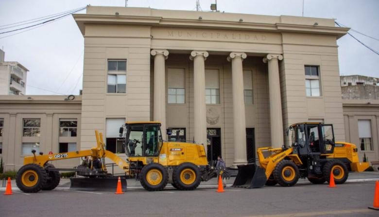 El Municipio incorporó nueva maquinaria vial por $ 450 millones