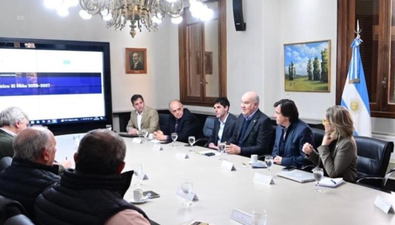 El Gobierno y la Mesa de Enlace coordinan medidas frente al fenómeno de El Niño