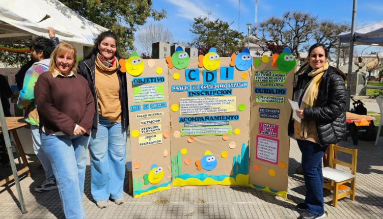 Amplia concurrencia a la Feria de Salud en la Plaza San Martín