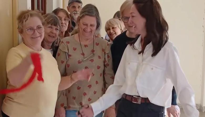 El Centro de Jubilados de Nueve de Julio inauguró su biblioteca