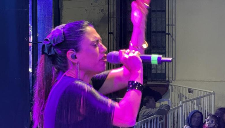 Valeria López Vila brilló en la primera noche de la Fiesta Nacional del Caballo