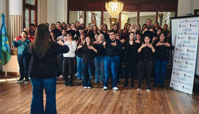 Finalizó con éxito el Taller de Lengua de Señas Argentinas en Casares