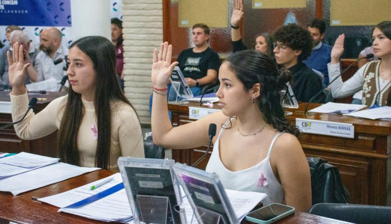 Salud y medio ambiente, entre los temas aprobados por los concejales juveniles