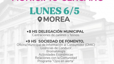 "Municipio Cercano" llega a Morea