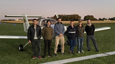 Salida laboral: el Aeroclub va a los colegios para promocionar su escuela de vuelo