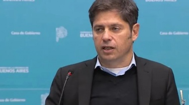 Axel Kicillof anunció que compensará fondos para el transporte por la quita de subsidios de Javier Milei