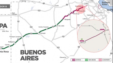 Gestionan la continuidad de la Autovía Ruta 5