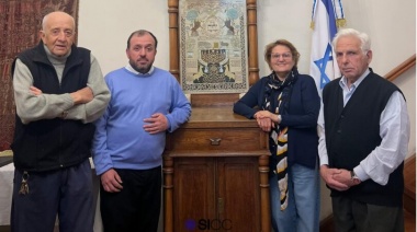 Sociedad Israelita de Carlos Casares recordó los 30 años del atentado a la AMIA