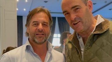Encuentro entre Santiago Ranciari y el Presidente de Uruguay