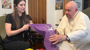 El Papa recibió a una hija y nieta de víctimas de la dictadura argentina: “No aflojen, conserven la memoria”