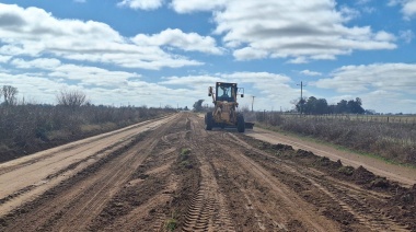 El municipio trabajó en más de 2100 kilómetros de caminos rurales