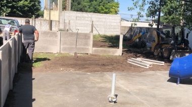 Avanza el patio del Centro de Desarrollo Infantil
