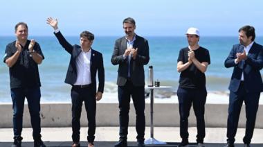 Kicillof en Miramar: “Sin Estado no habría verano”