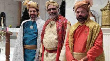 Los Reyes Magos llegan a Nueve de Julio