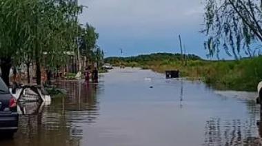 Inundaciones en Bragado: 10 personas fueron evacuadas en el barrio Fátima