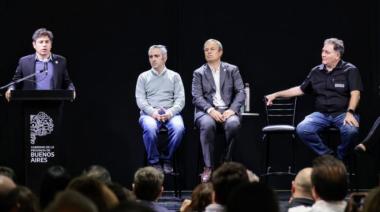 Kicillof presentó un programa para prevenir el delito y la reincidencia juvenil