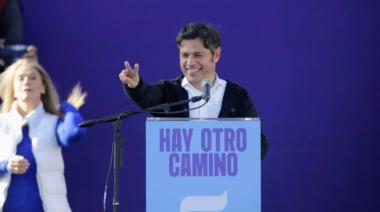 Kicillof dijo que “Milei es el verdadero adversario” y envió un mensaje a Cristina