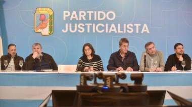 Sin Kicillof, el PJ se reunió en defensa de Cristina Kirchner