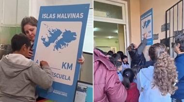 Bragado, cerca de Malvinas: visibilizan la distancia que existe hasta las islas