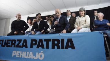 Con Zurro a la cabeza, Fuerza Patria presentó su lista de candidatos en Pehuajó