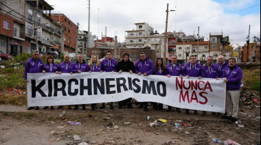 Milei bajó al territorio y lanzó la campaña en La Matanza con sus ocho candidatos
