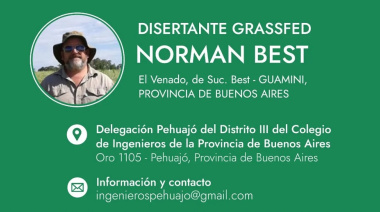 Charla sobre producción ganadera sustentable