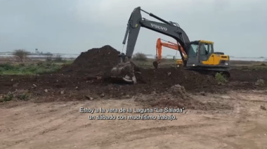 Comenzó la construcción de la nueva planta de cloacas en Pehuajó