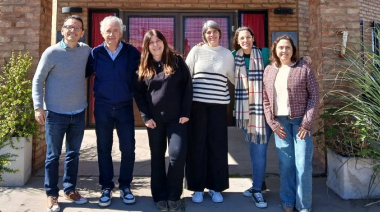 El Director Provincial de Discapacidad visitó el Centro de Día y Taller Protegido en Pehuajó