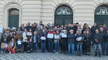Discapacidad: Bragado se movilizó contra el veto a la Ley de Emergencia