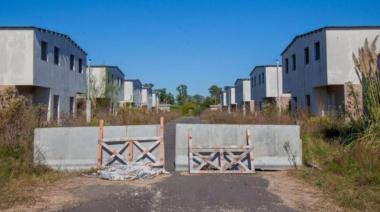 La Provincia impulsa plan para finalizar las viviendas abandonadas por Nación