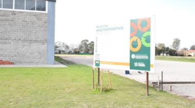 Beruti: avanzan las obras del Playón Multideportivo