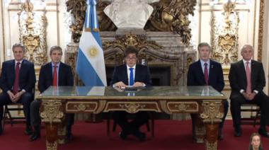 Milei acusó al Congreso de promover leyes para “destruir el superávit fiscal”