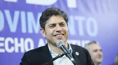 Kicillof debuta en la campaña nacional de Fuerza Patria