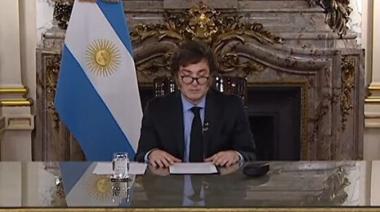 Milei dará una cadena nacional esta noche para explicar los vetos